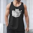 Cat Book Humor How To Train Your Human Men Tank Top Cat Book Humor How To Train Your Human Men Tank Top