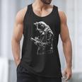 Cat Holds Book Writing Animal Print Motif Drawing Art Cat Men Tank Top Cat Holds Book Writing Animal Print Motif Drawing Art Cat Men Tank Top