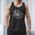 Cats Books And Coffee – My Perfect Day Cat Lover Men Tank Top