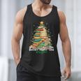 Christmas Books Make You Bright Librarian Teacher Book Lover Men Tank Top
