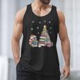 Christmas A Penguin Reading Book Snowflake Cocoa Hot Teacher Men Tank Top Christmas A Penguin Reading Book Snowflake Cocoa Hot Teacher Men Tank Top