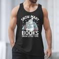 Christmas Reading Snowman So Many Books Men Women Kids Men Tank Top