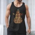 Christmas Snowman Made Of Books Holiday Reading Xmas Men Tank Top Christmas Snowman Made Of Books Holiday Reading Xmas Men Tank Top