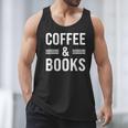 Coffee & Books Lover Coffee And Books Men Tank Top