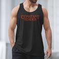 Constant Reader Fan Of Horror Suspense Books Bibliophile Men Tank Top