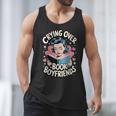 Crying Over Book Boyfriends Men Tank Top