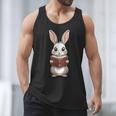 Cute Bookworm Bunny Reading For Kids And Teachers Men Tank Top Cute Bookworm Bunny Reading For Kids And Teachers Men Tank Top