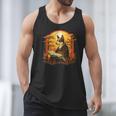 Cute Corgi Dog In Japanese Kimono With Book Men Women Girls Kids Men Tank Top