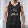 Cute Dragon Books Flower Bookworm Book Lover Men Tank Top Cute Dragon Books Flower Bookworm Book Lover Men Tank Top
