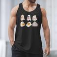 Cute Spooky Reading Book Halloween Fall Ghost Autumn Men Tank Top Cute Spooky Reading Book Halloween Fall Ghost Autumn Men Tank Top