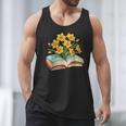 Daffodils Flowers Book Floral Men Tank Top Daffodils Flowers Book Floral Men Tank Top