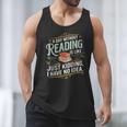 A Day Without Reading Is Like Book Lover Bookworm Men Tank Top