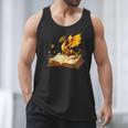 Dragon Fantasy Book Lover Bookish Reader Bookworm Wildflower Men Tank Top Dragon Fantasy Book Lover Bookish Reader Bookworm Wildflower Men Tank Top