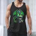 Dragon Reading Books Bookworm Men Tank Top Dragon Reading Books Bookworm Men Tank Top
