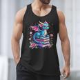 Dragons And Books Dragon Reading Book Lover Girl Bookworm Men Tank Top Dragons And Books Dragon Reading Book Lover Girl Bookworm Men Tank Top