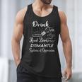 Drink Tea Read Books Dismantle Systems Of Oppression Men Tank Top