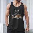 Dutch Shepherd Books Reading Dog Breed Graphic Men Tank Top Dutch Shepherd Books Reading Dog Breed Graphic Men Tank Top