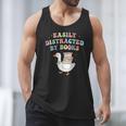 Easily Distracted By Books Silly-Goose Bookish Library Read Men Tank Top Easily Distracted By Books Silly-Goose Bookish Library Read Men Tank Top