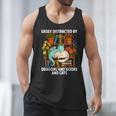 Easily Distracted By Dragons Books Cats Fantasy Book Lover Men Tank Top Easily Distracted By Dragons Books Cats Fantasy Book Lover Men Tank Top