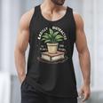 Easily Distracted By Plants And Books Men Tank Top