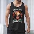 Education Is Freedom African Teacher Books Lovers Men Tank Top Education Is Freedom African Teacher Books Lovers Men Tank Top