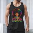 Education Is Freedom Teacher Books History Month Men Tank Top