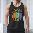 Equal Rights Book Flower Resist 86 47 Feminist Women Rights Men Tank Top