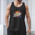 Explosions Are My Art Comic Book Boom Men Tank Top