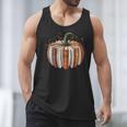 Fall Book Pumpkin Halloween Teacher Librarian Thanksgiving Men Tank Top