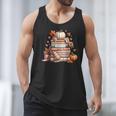 Fall Colors s I Love Fall s Books & Pumpkins Men Tank Top