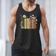 Fantasy Drama Tragedy Book Floral Subtle Men Tank Top