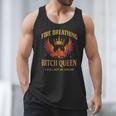 Fire Breathing Bitch Queen I Will Not Be Afraid Fantasy Book Men Tank Top Fire Breathing Bitch Queen I Will Not Be Afraid Fantasy Book Men Tank Top