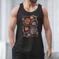 Floral Pride & Prejudice Barely Tolerable Book Lover Bookish Men Tank Top Floral Pride & Prejudice Barely Tolerable Book Lover Bookish Men Tank Top