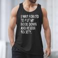 I Was Forced To Put My Book Down Book Worm Reader Men Tank Top I Was Forced To Put My Book Down Book Worm Reader Men Tank Top