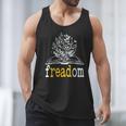 Freadom Freedom Read Banned Books Librarians Men Tank Top