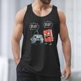 Gamer Book Lover Girl Women Bookworm Video Gaming Daughter Men Tank Top
