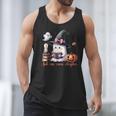 Ghost Reading Book Coquette Bow Halloween Girl Toddler Kid Men Tank Top Ghost Reading Book Coquette Bow Halloween Girl Toddler Kid Men Tank Top