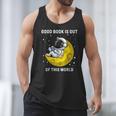 Good Book Is Out Of This World Astronaut Read Book Bookworm Men Tank Top