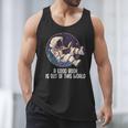 Good Book Is Out Of This World Astronaut Space Men Tank Top