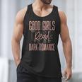 Good Girls Read Dark Romance Shirts For Women Book Lovers Men Tank Top