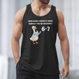 Goose Reading 67 Six Seven Meme Teacher Book Lover Men Tank Top