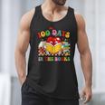 Groovy 100 Days In The Books Reading 100th Day Of School Men Tank Top
