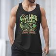 Groovy It's Good Luck To Read St Patrick's Day Book Lucky Men Tank Top