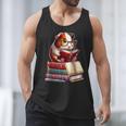 Guinea Pig Reading Books Matching Bookworm Readers Librarian Men Tank Top Guinea Pig Reading Books Matching Bookworm Readers Librarian Men Tank Top