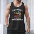 Happiness More Books Read Reading Librarian Men Women Kids Men Tank Top