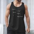 Hot Book Boyfriend Booklover Reader Fan Girl Men Tank Top