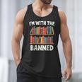 I'm With The Banned Librarian Banned Book Lover Reader Men Tank Top I'm With The Banned Librarian Banned Book Lover Reader Men Tank Top