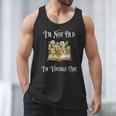 I'm Not Old Women Shirt Vintage Chic Floral Book Men Tank Top
