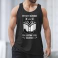 I’m Not Reading I’m Judging You Silently Fun Cat Book Lover Men Tank Top