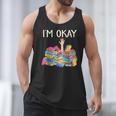 I'm Okay Book Reader Book Nerd Book Reading Lover Men Tank Top I'm Okay Book Reader Book Nerd Book Reading Lover Men Tank Top